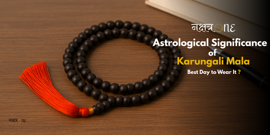 Karungali Malai black coral necklace for spiritual protection-nakshatraone