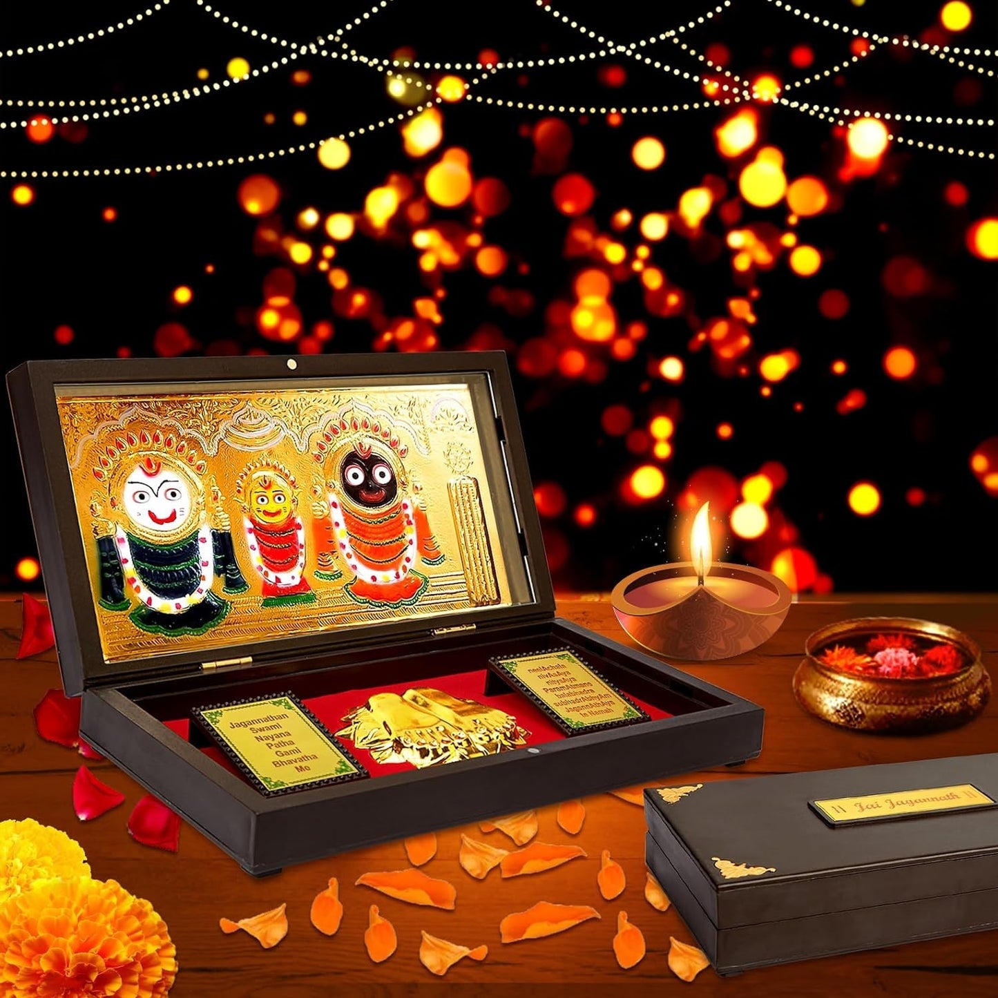 Lord Jagannath with Charan Paduka Nakshatra one